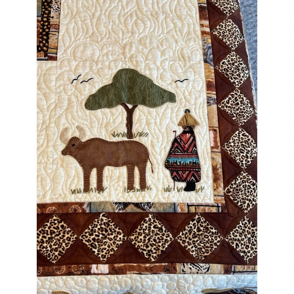 Quilt- African Safari Theme Handmade‎ 90